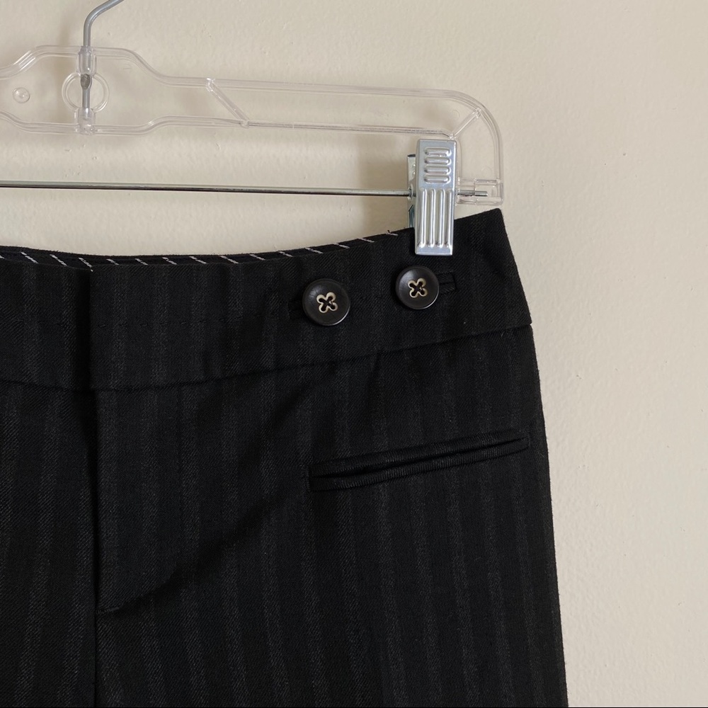 Anthropologie | Cartonnier Black Pinstripe Trouser - Picture 6 of 12